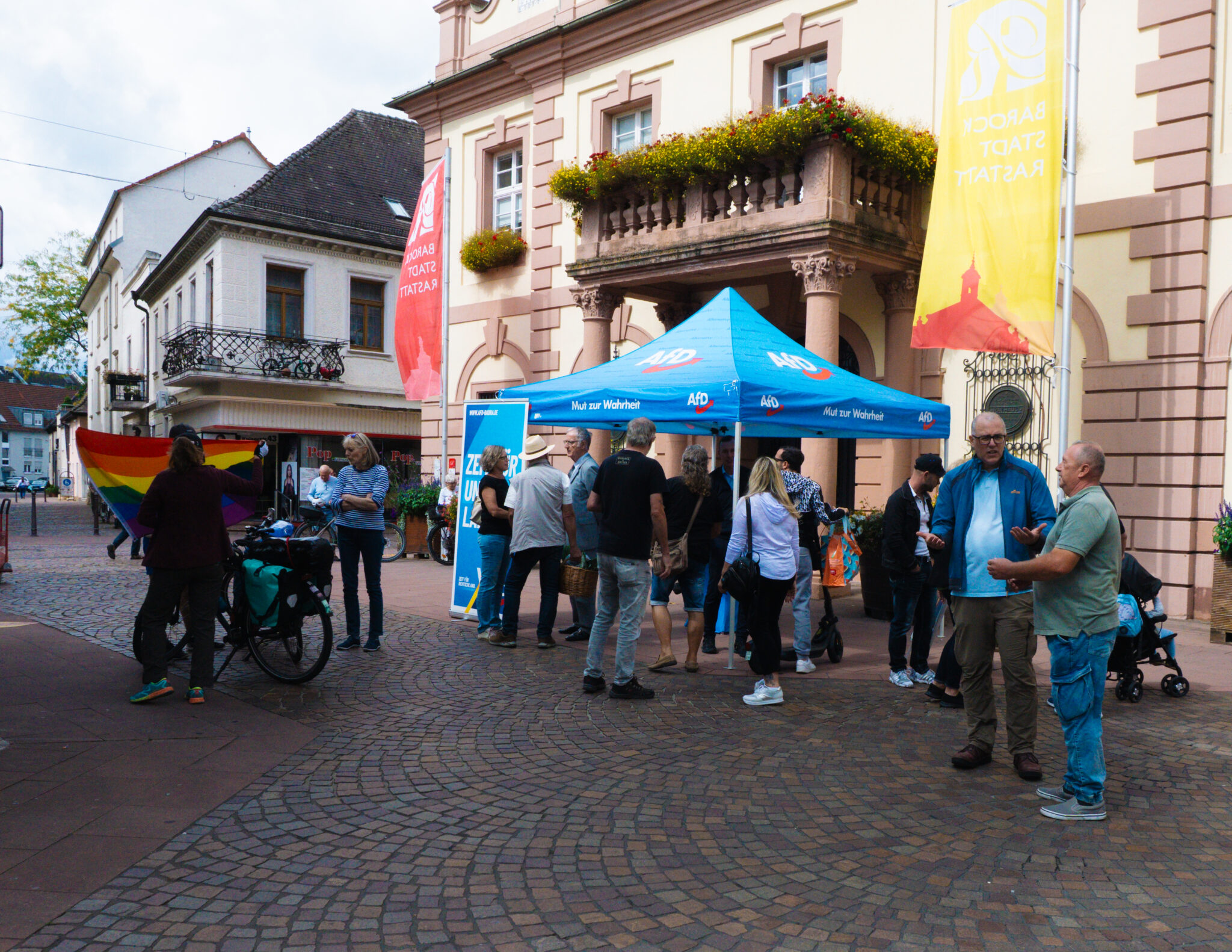 AfD Infostand Rastatt
