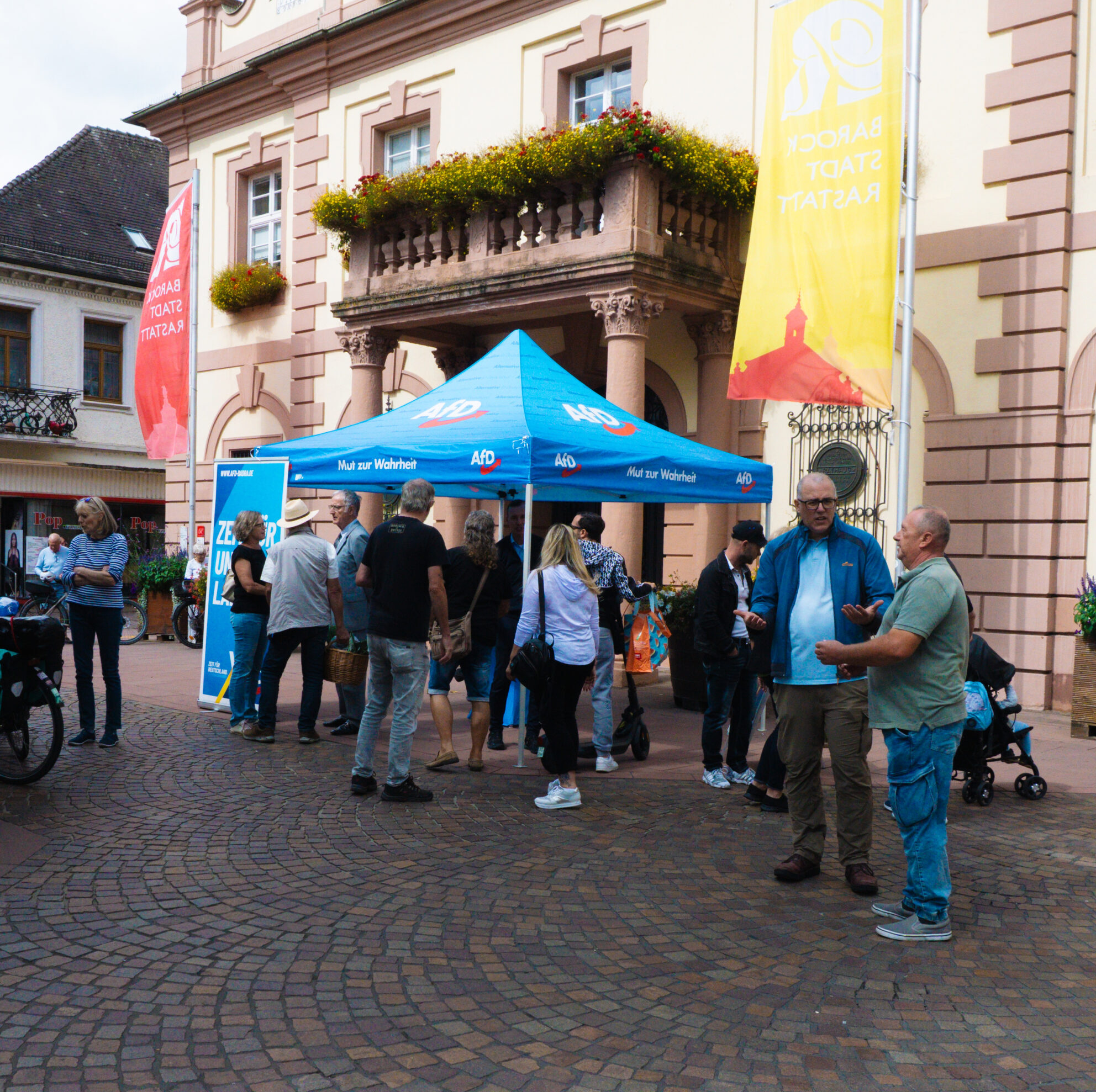 AfD Infostand Rastatt